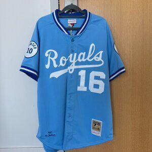 Mitchell & Ness Bo Jackson Authentic Jersey NWT